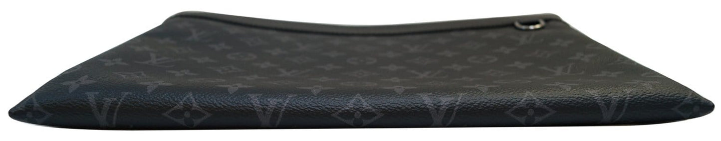 Louis Vuitton Monogram Eclipse Pochette Apollo Cluth Bag