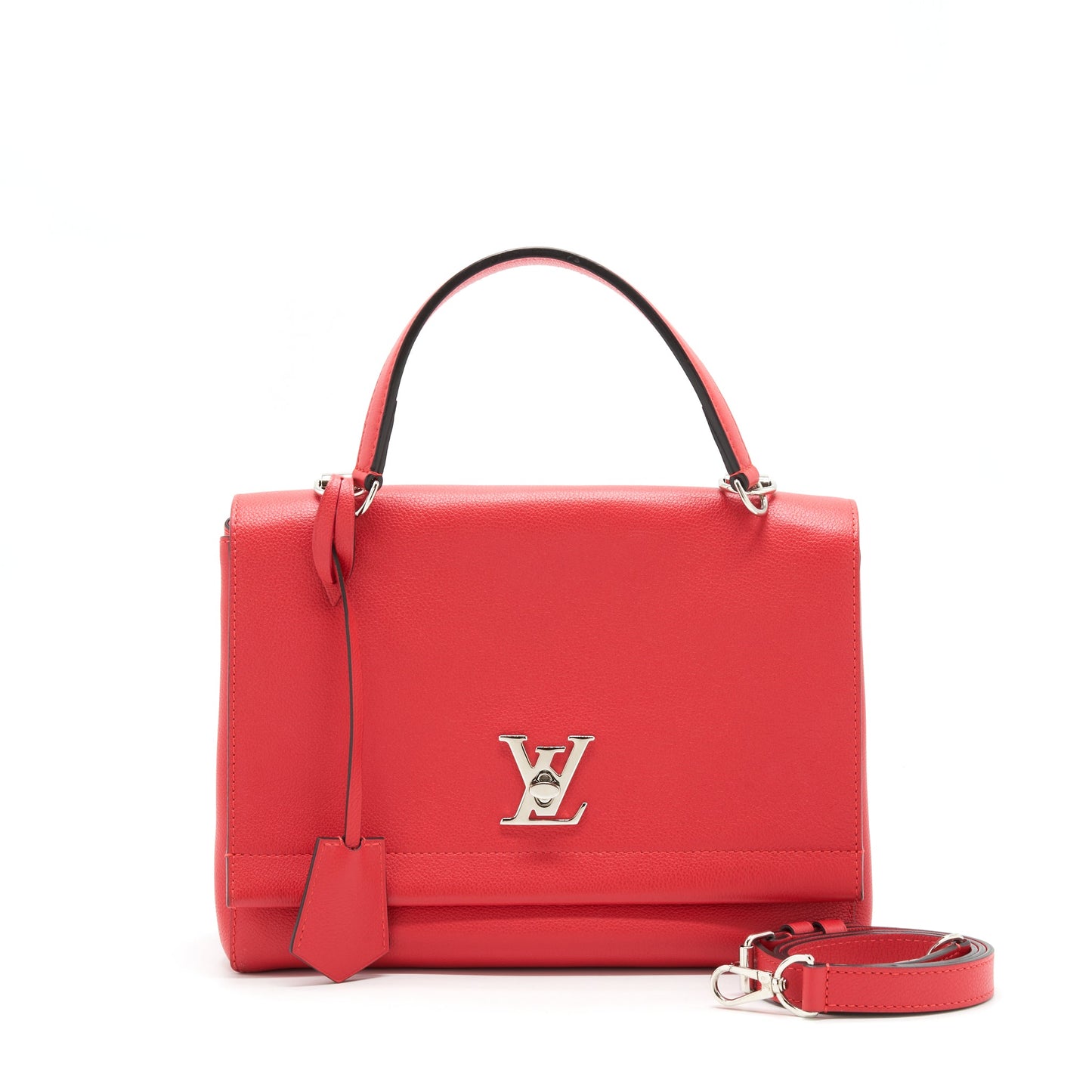 Louis Vuitton Lockme Purse Red Year 2016