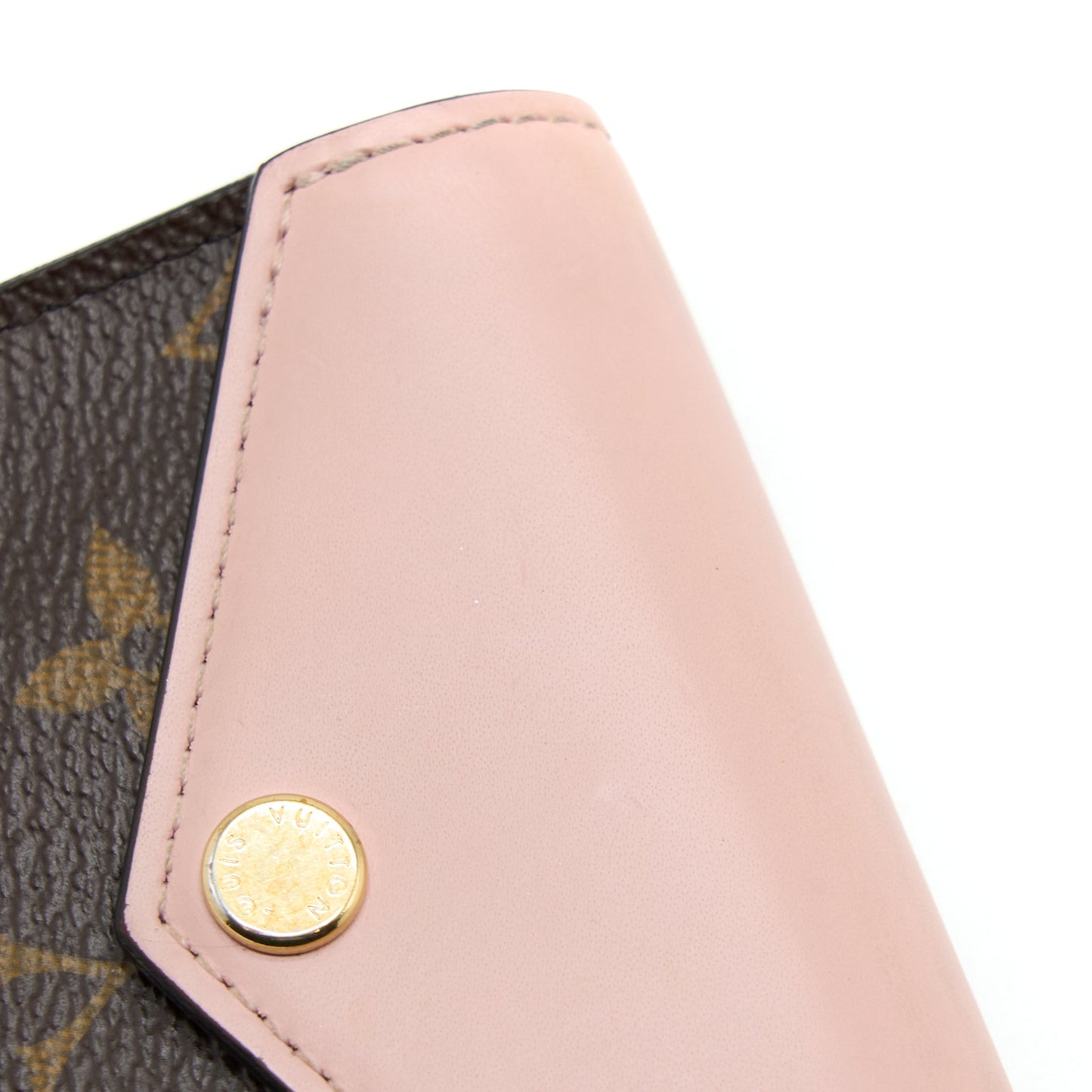 Louis Vuitton Zoe Wallet Monogram Canvas/Rose Ballerine