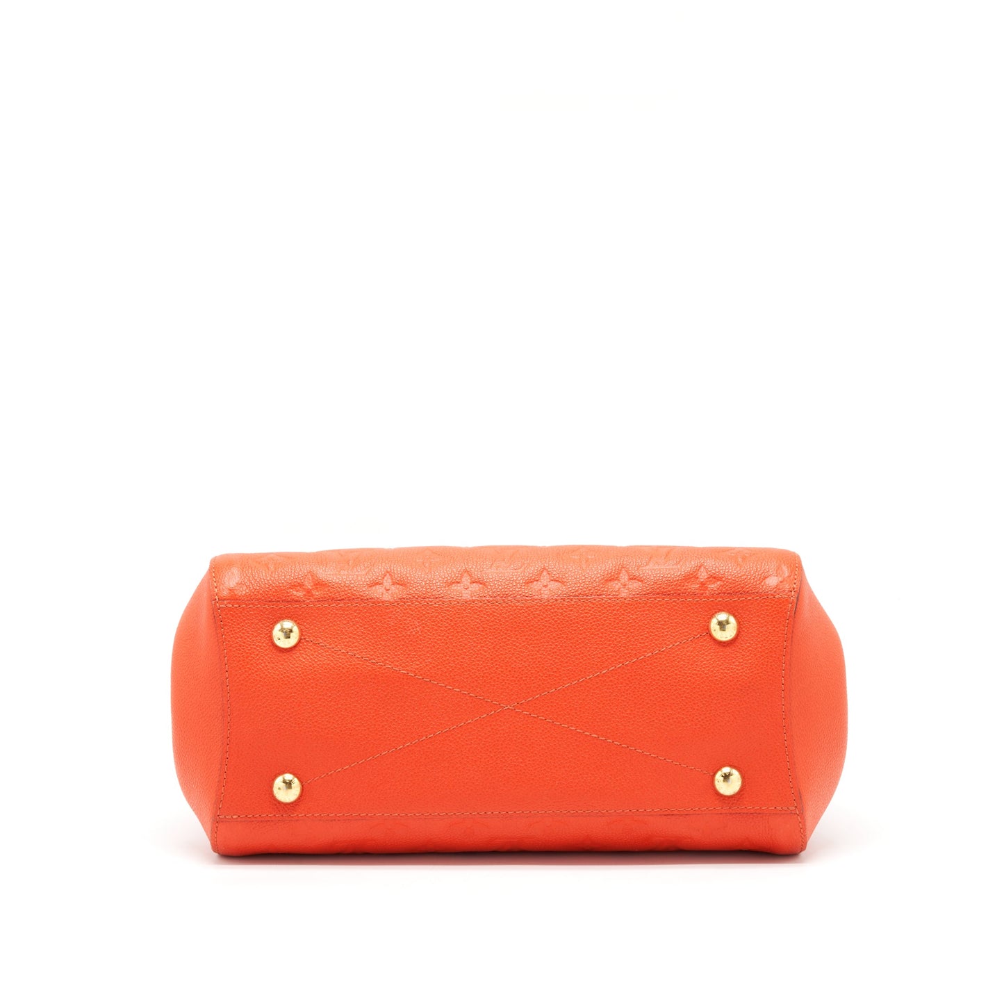 Louis Vuitton Montaigne Orange Monogram Empreinte Year 2015