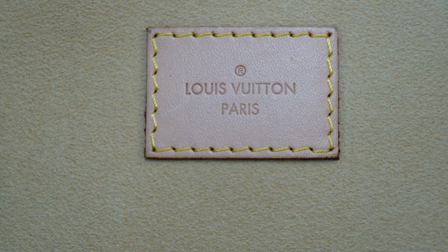 LOUIS VUITTON Damier Azur Salina GM Shoulder Bag