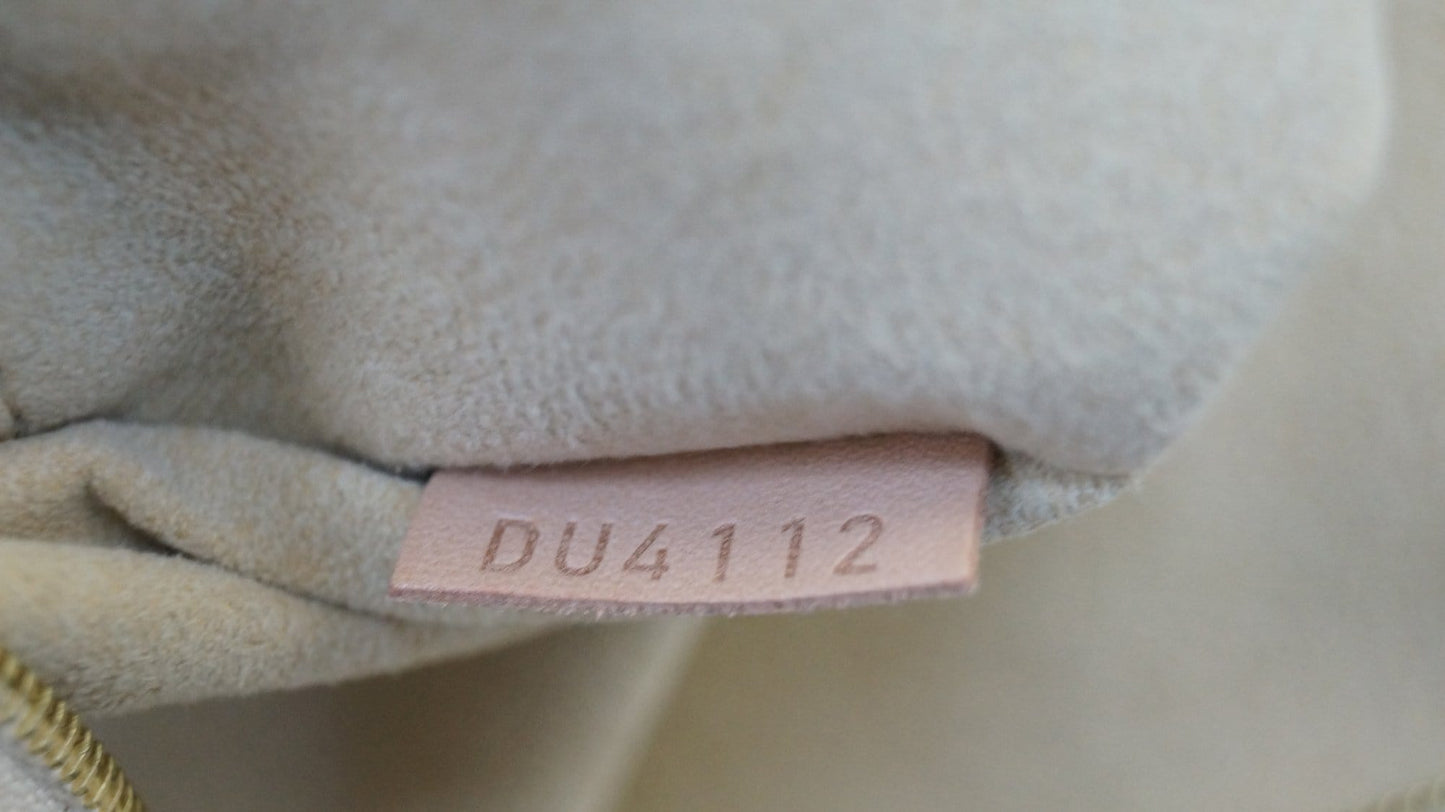 LOUIS VUITTON Damier Azur Salina GM Shoulder Bag