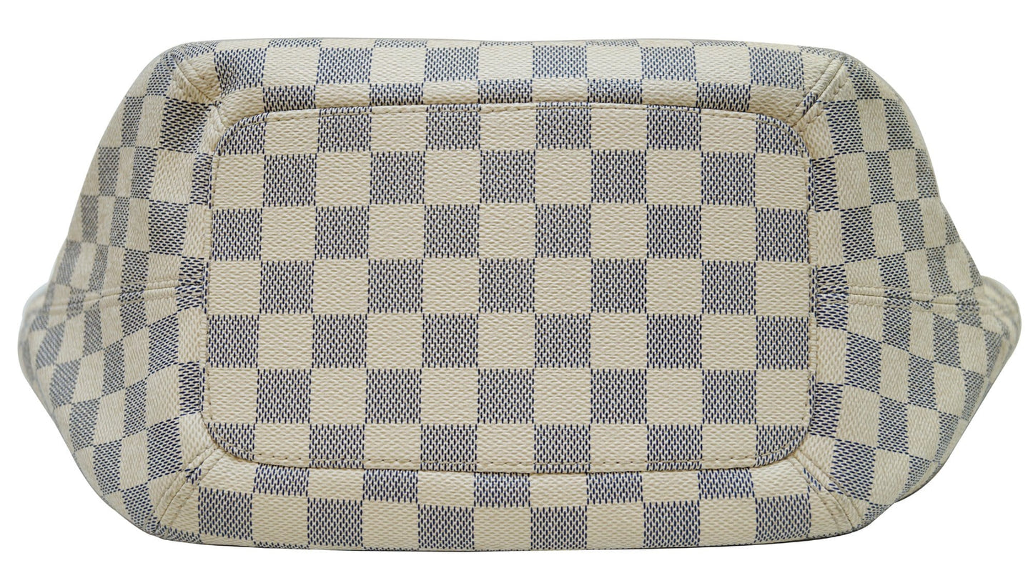 LOUIS VUITTON Damier Azur Salina GM Shoulder Bag
