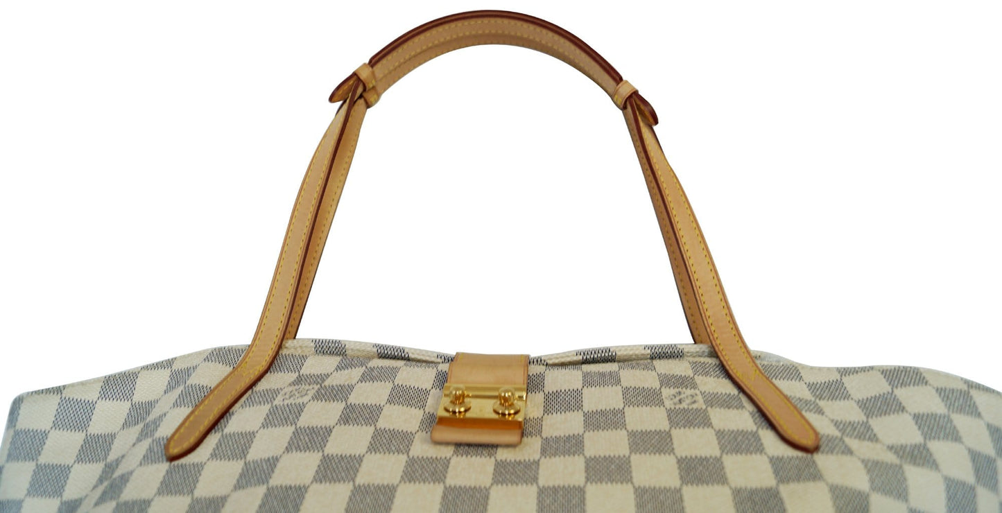 LOUIS VUITTON Damier Azur Salina GM Shoulder Bag