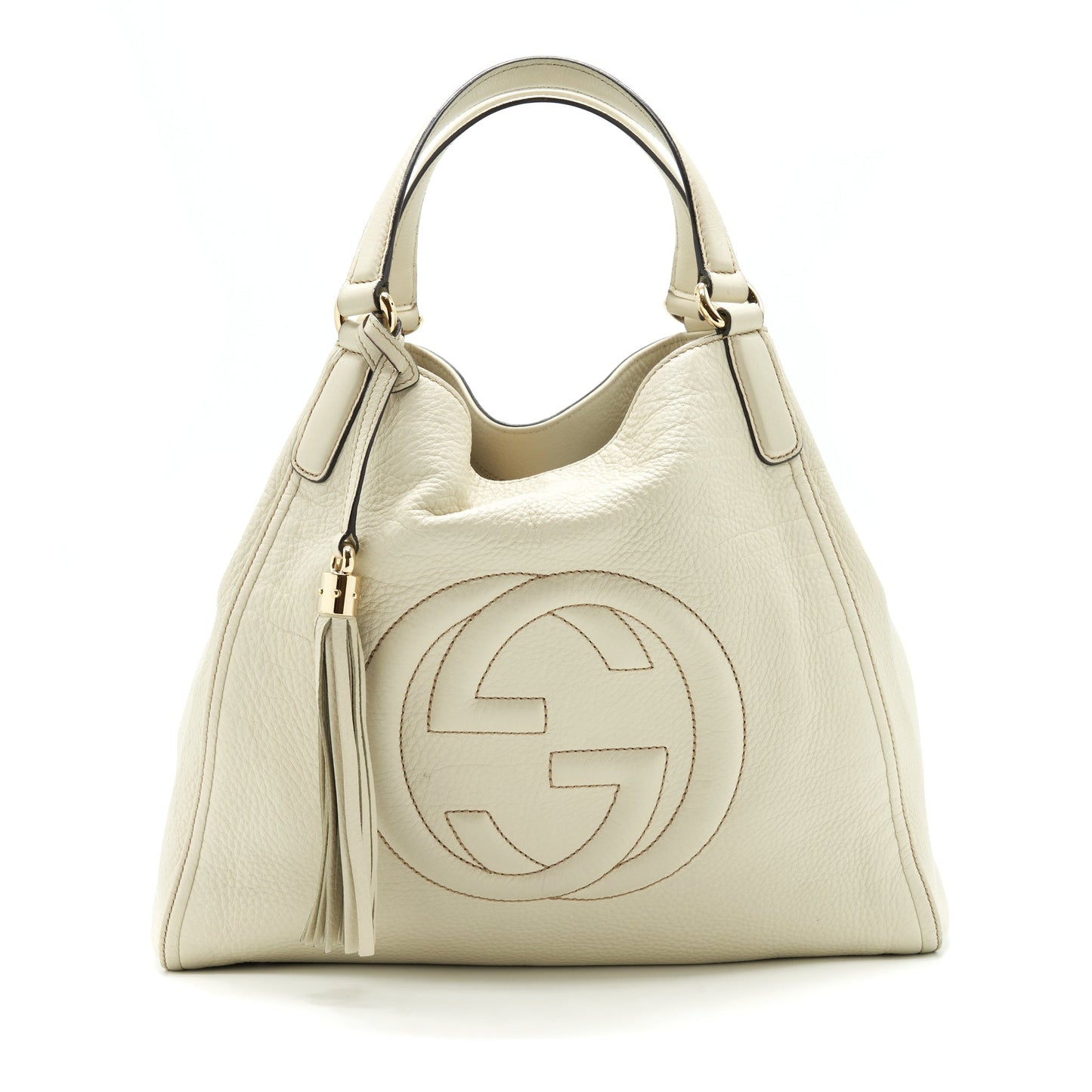 Gucci Disco Tote Purse White