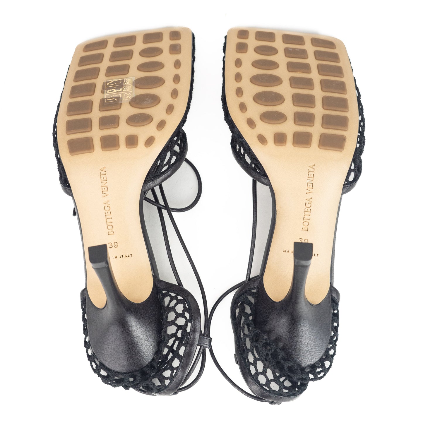 Bottega Veneta Mesh High Heel Sandal  in I