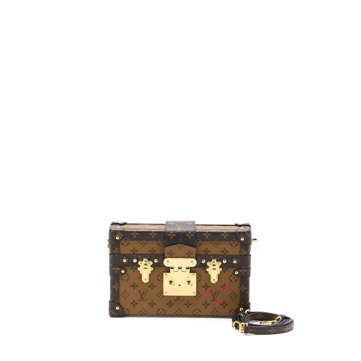 Louis Vuitton Petit Malle Monogram Reverse Canvas