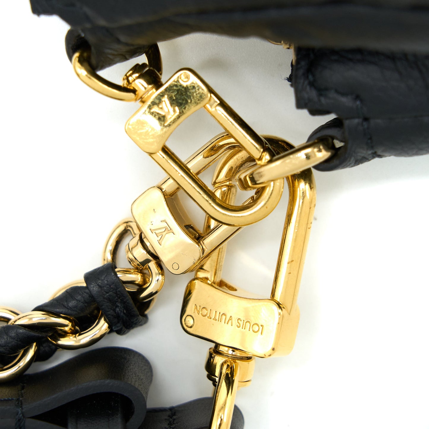 Louis Vuitton Multi Pochette Accessories Monogram Empriented Black (New Version)