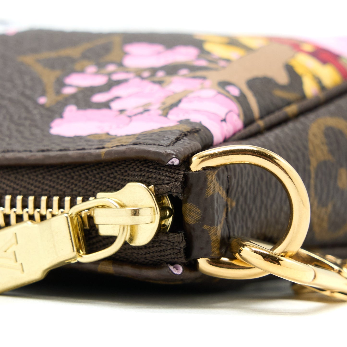 Louis Vuitton Mini Pochette Accessories Christmas Limited Edition Monogram Canvas