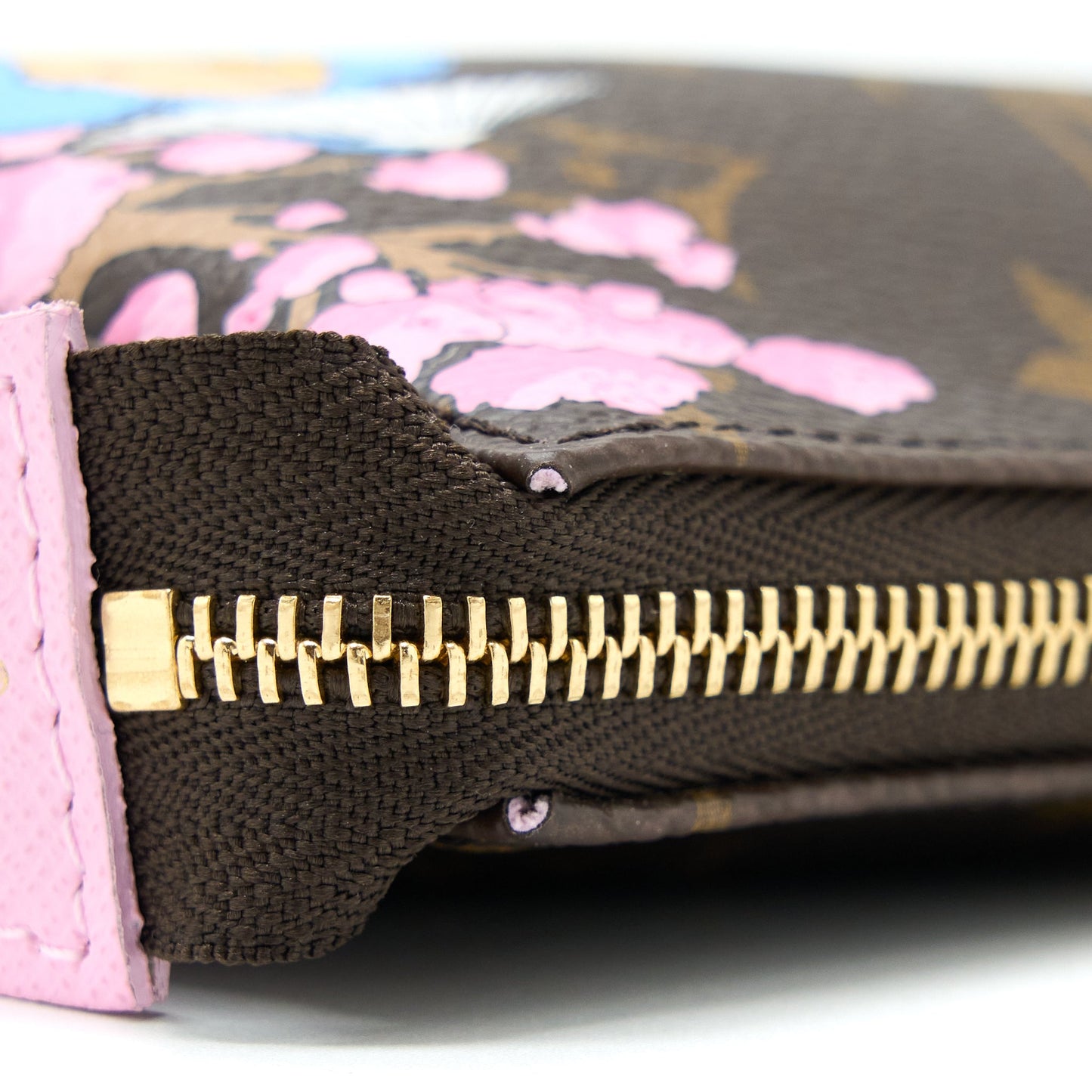 Louis Vuitton Mini Pochette Accessories Christmas Limited Edition Monogram Canvas