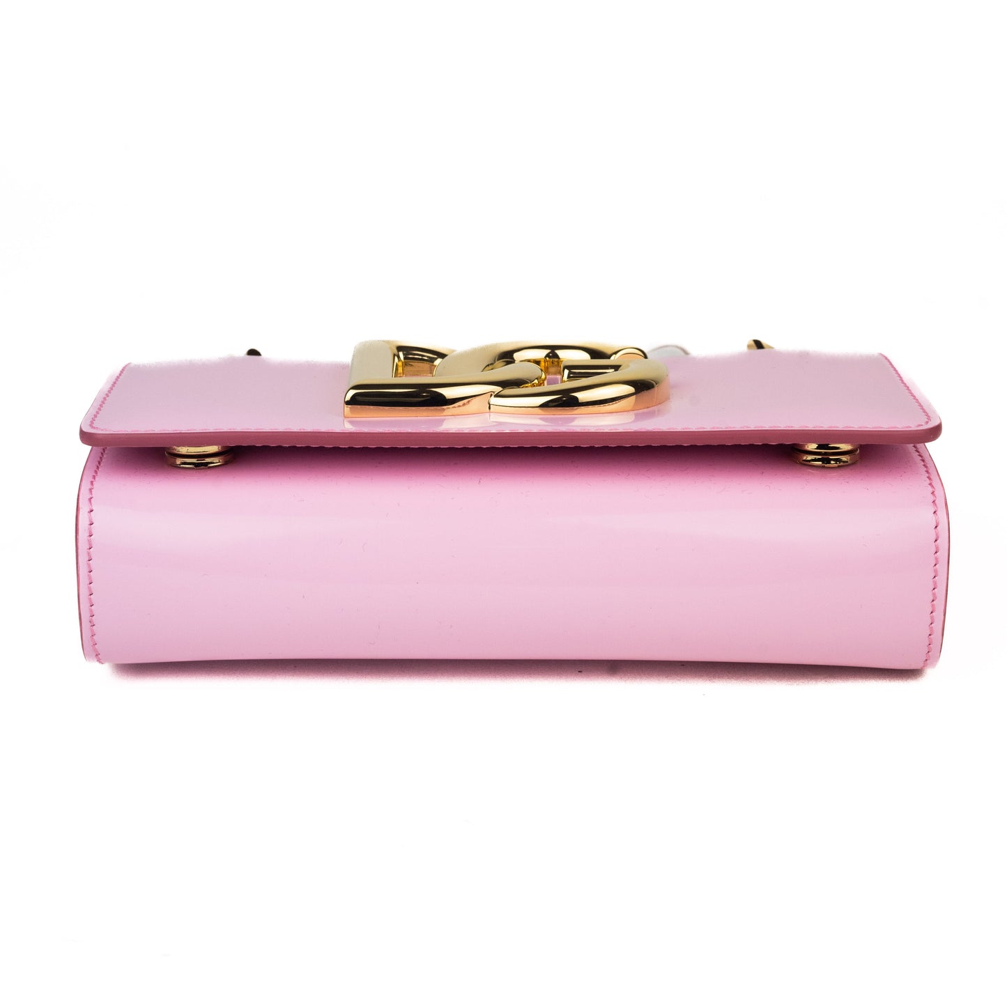 Dolce & Gabbana Polished Calfskin 3.5 Bag in Pink