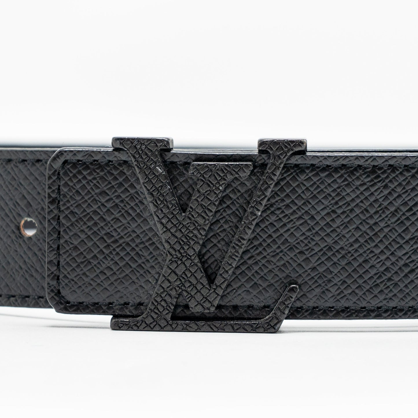Louis Vuitton Size 95 35mm Belt Leather Black