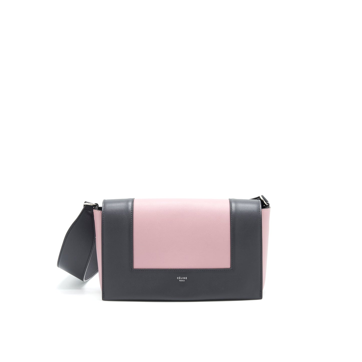 Celine Frame Mini Purse light Purple/ Dark Grey