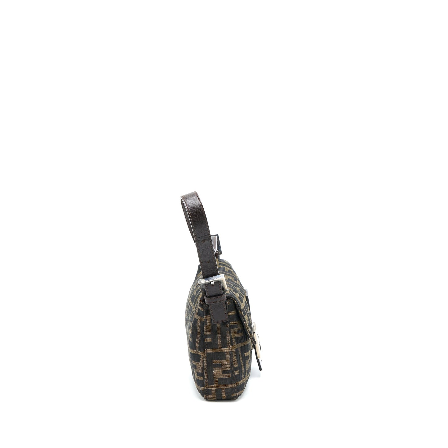 Fendi Vintage Baguette Shouder Purse Jacqiard