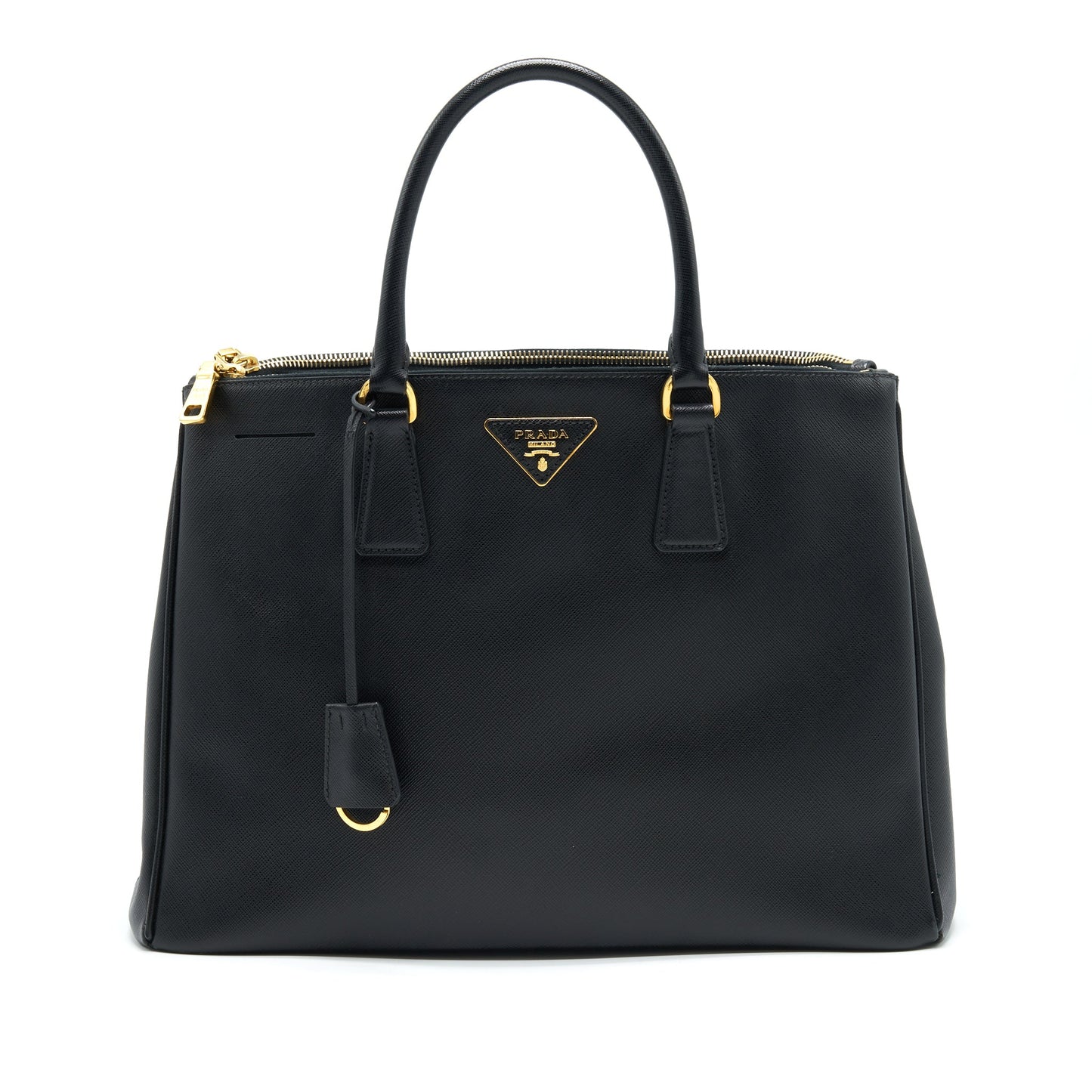 Prada Saffiano Large Tote Purse Black