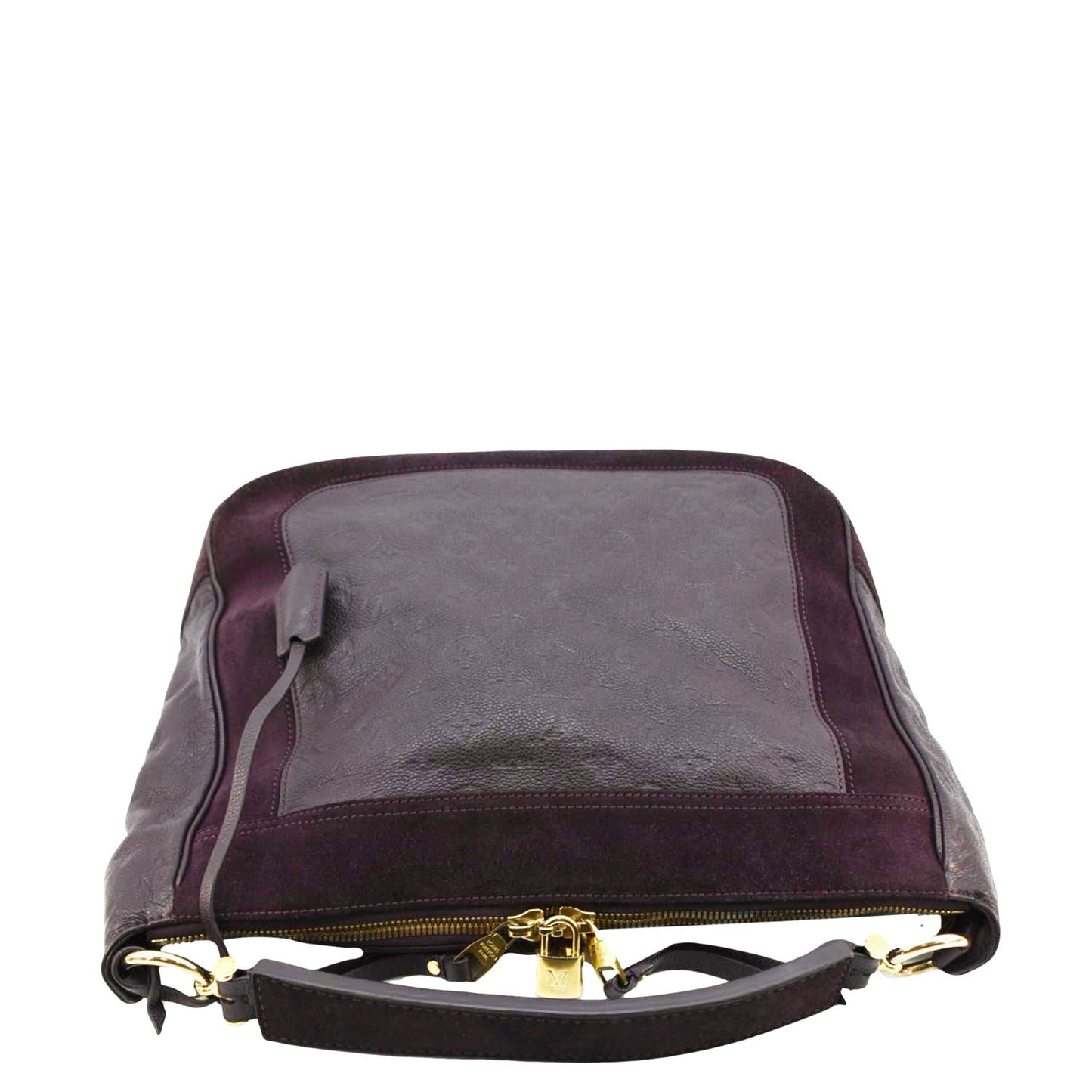 LOUIS VUITTON Audacieuse MM Empreinte Leather Shoulder Bag Terre