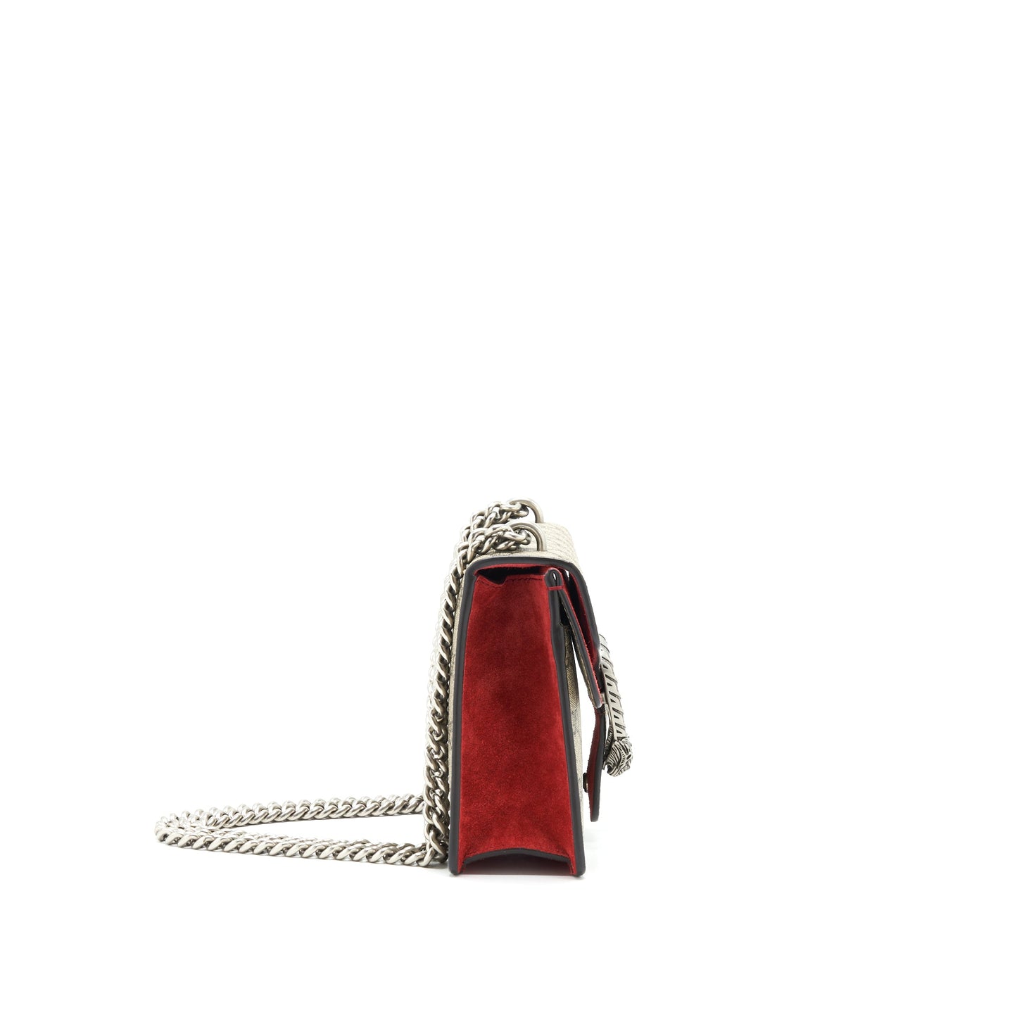 Gucci mini Dionysus Red Suede Crossbody Purse