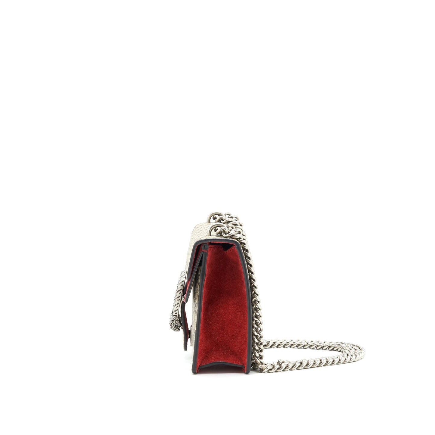 Gucci mini Dionysus Red Suede Crossbody Purse