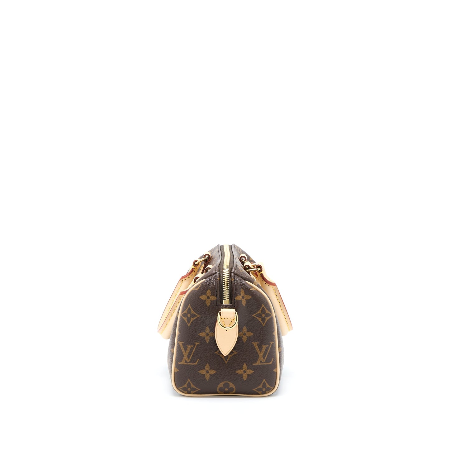 Louis Vuitton Speedy Bandouliere 20 Monogram Canvas With Fuchsia Strap