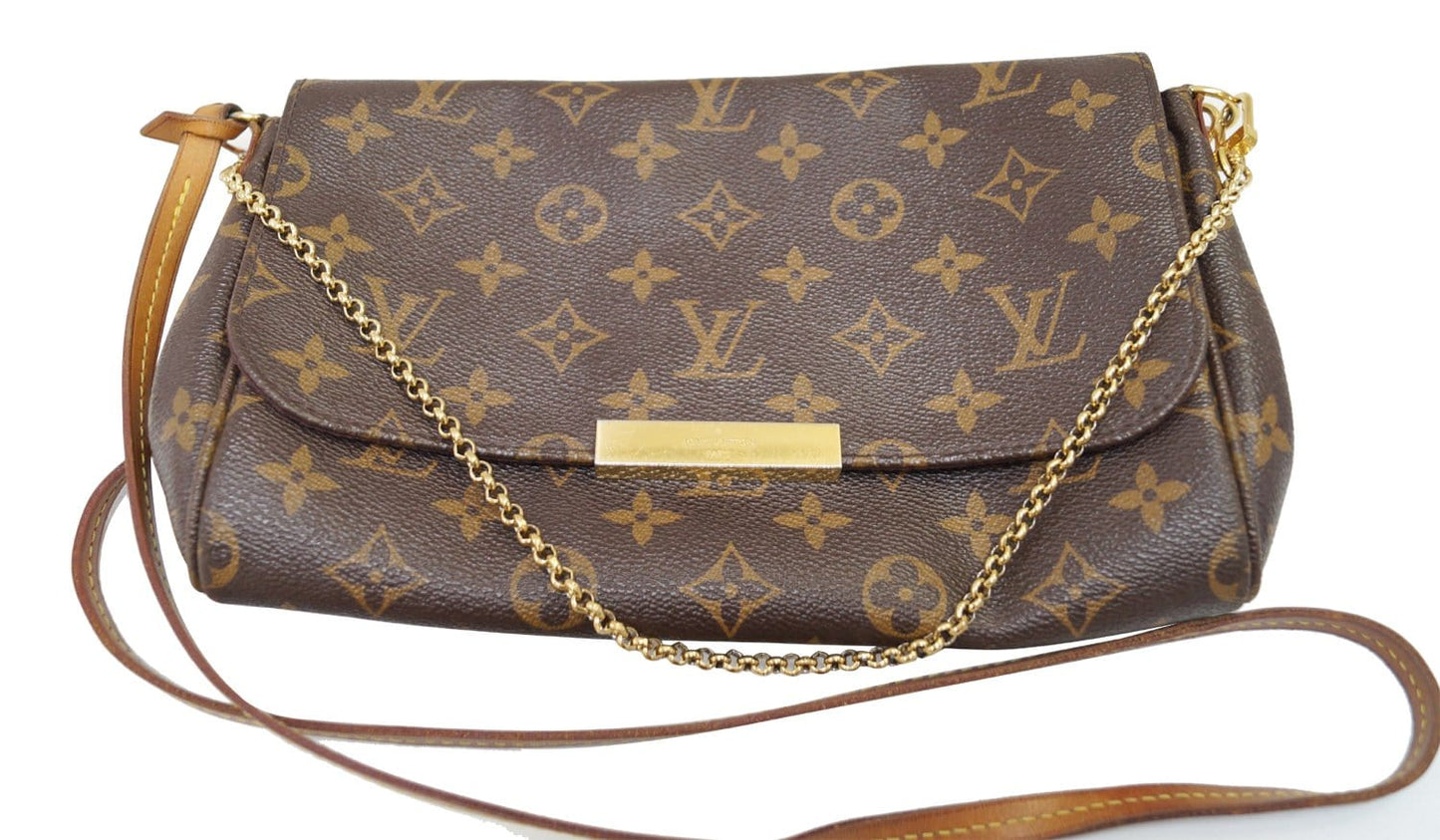 LOUIS VUITTON Monogram Canvas Favorite MM Crossbody Bag