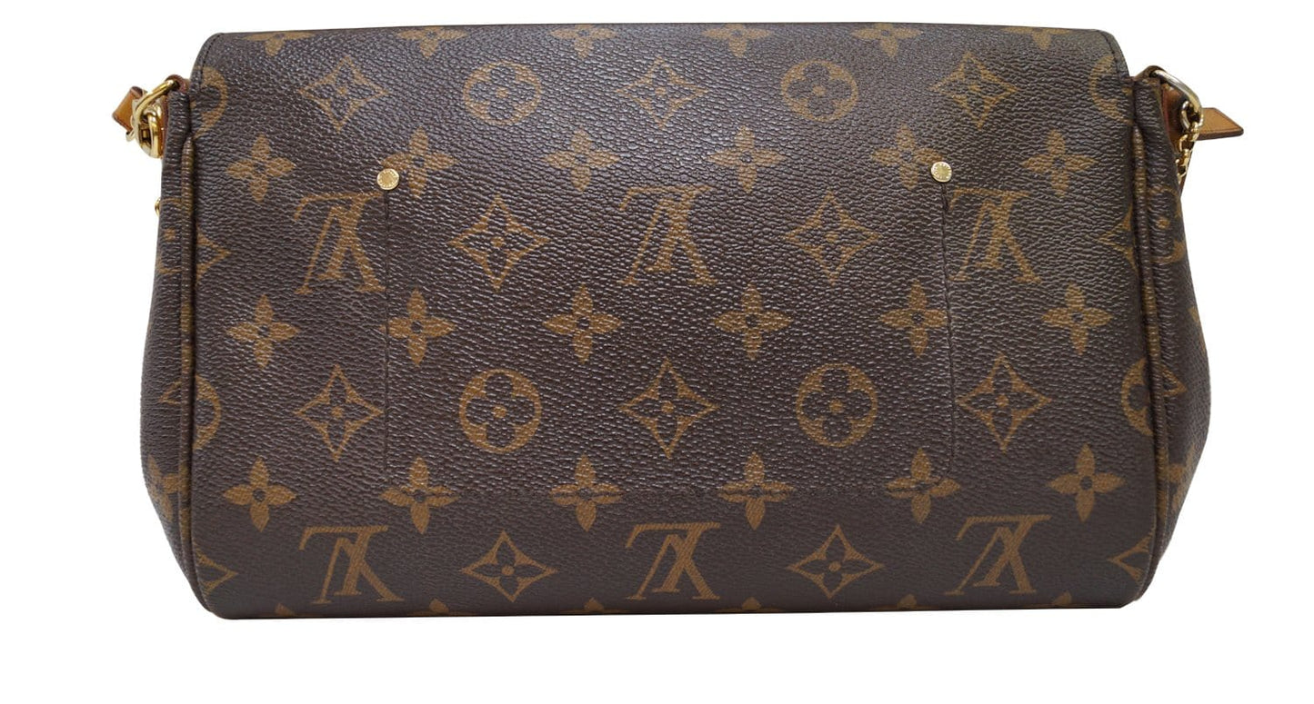 LOUIS VUITTON Monogram Canvas Favorite MM Crossbody Bag