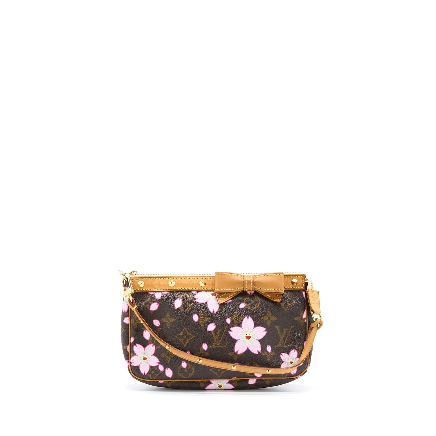Louis Vuitton Vintage Cherry Blossom Pochette Monogram Canvas