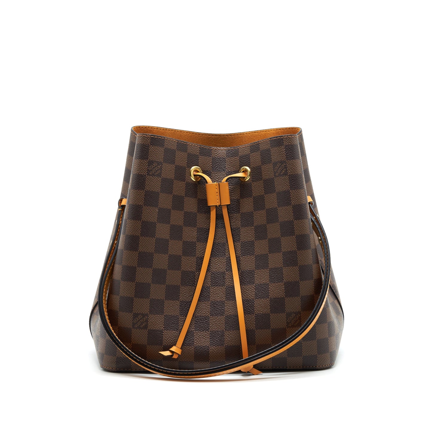 LOUIS VUITTON DAMIER EBENE/Yellow