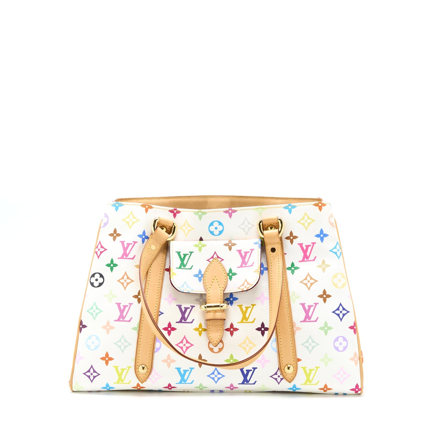 Louis Vuitton Aurelia Mini Purse White Multicolour Monogram Canvas