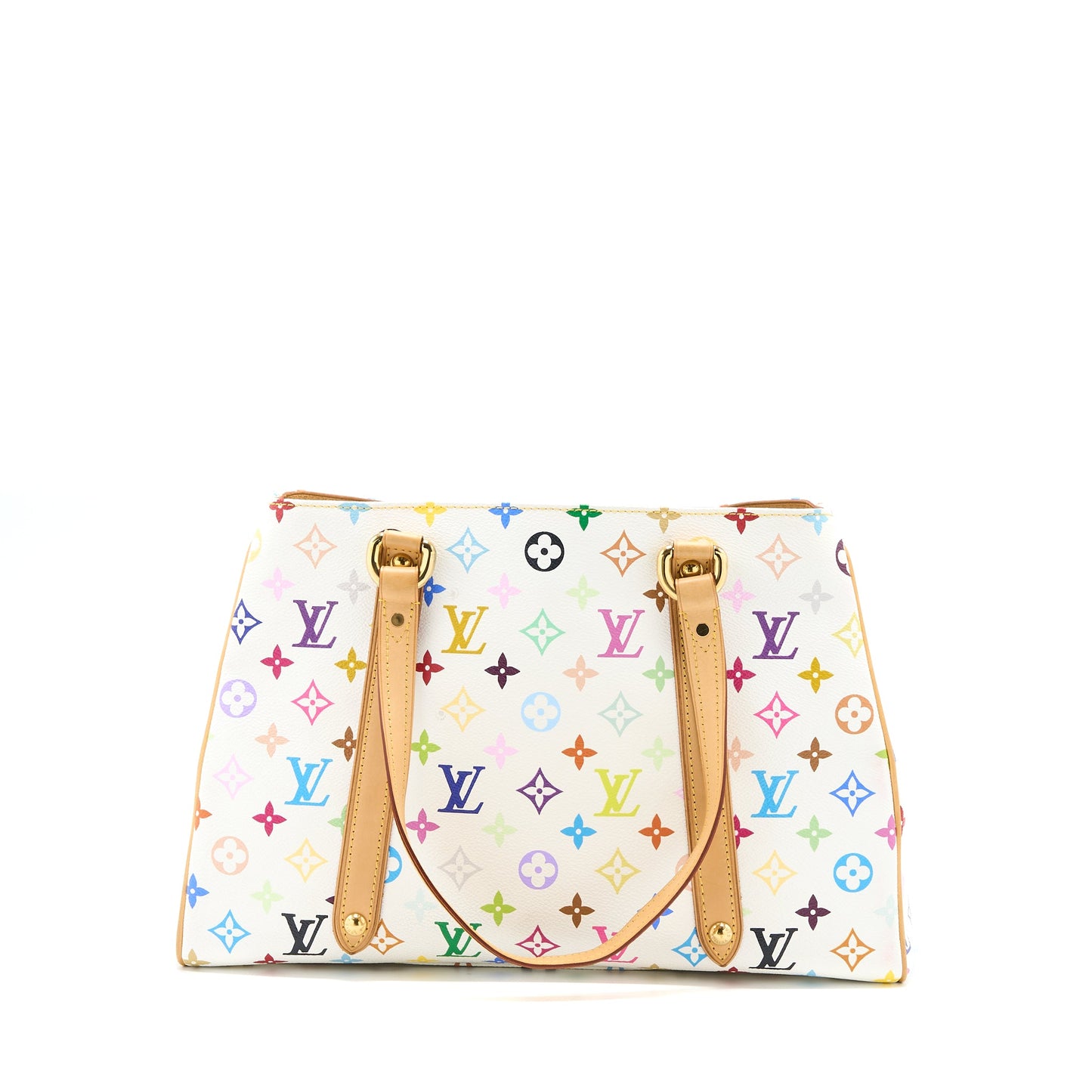 Louis Vuitton Aurelia Mini Purse White Multicolour Monogram Canvas