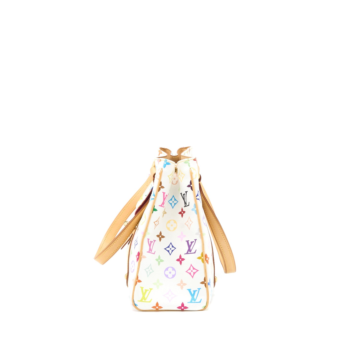 Louis Vuitton Aurelia Mini Purse White Multicolour Monogram Canvas