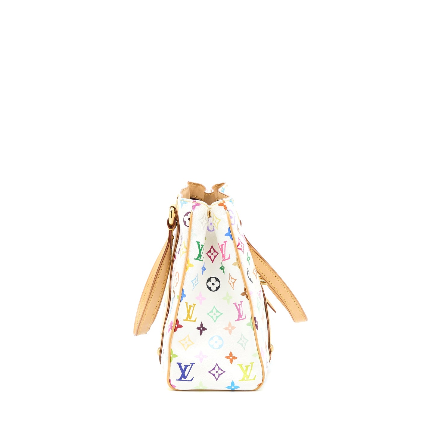 Louis Vuitton Aurelia Mini Purse White Multicolour Monogram Canvas