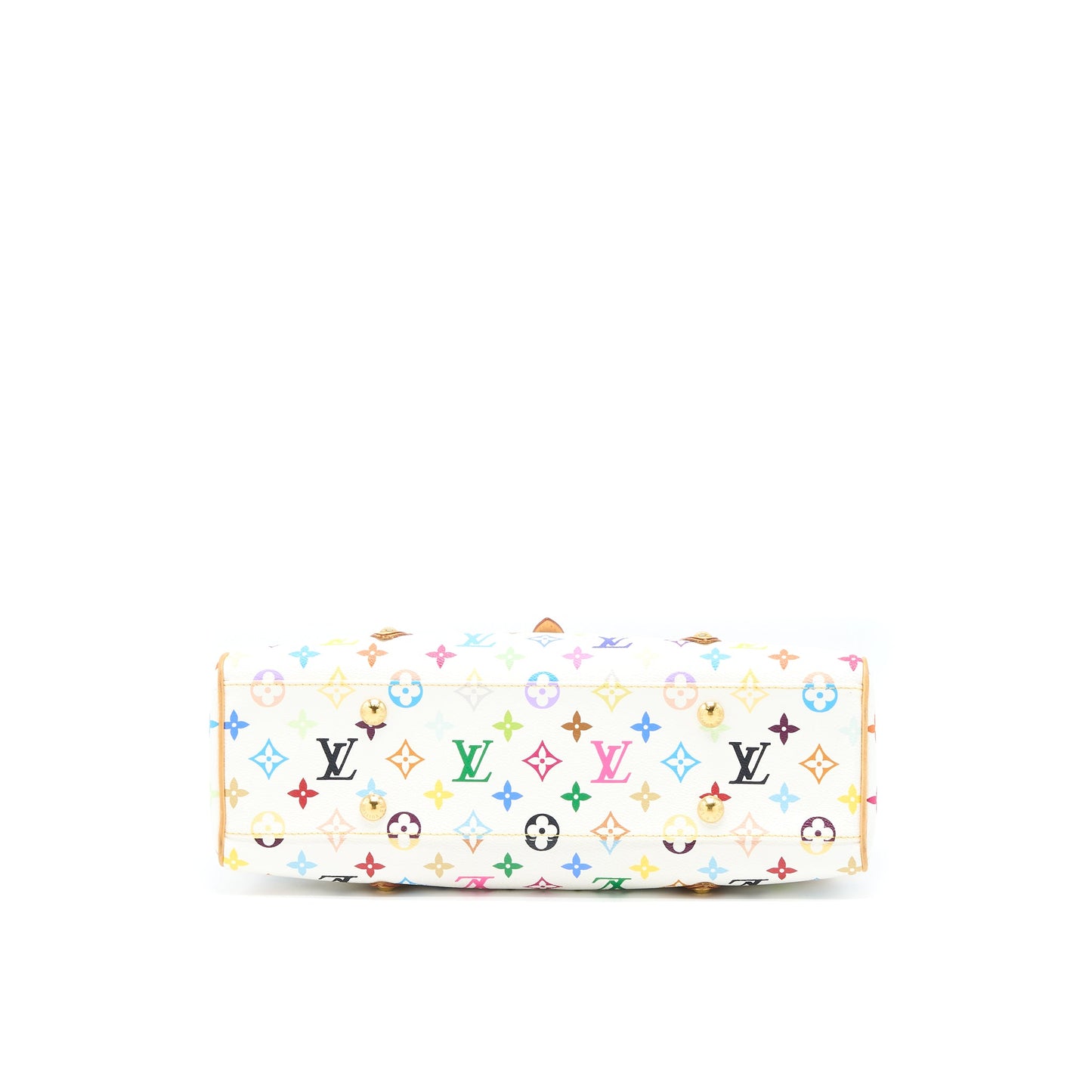 Louis Vuitton Aurelia Mini Purse White Multicolour Monogram Canvas