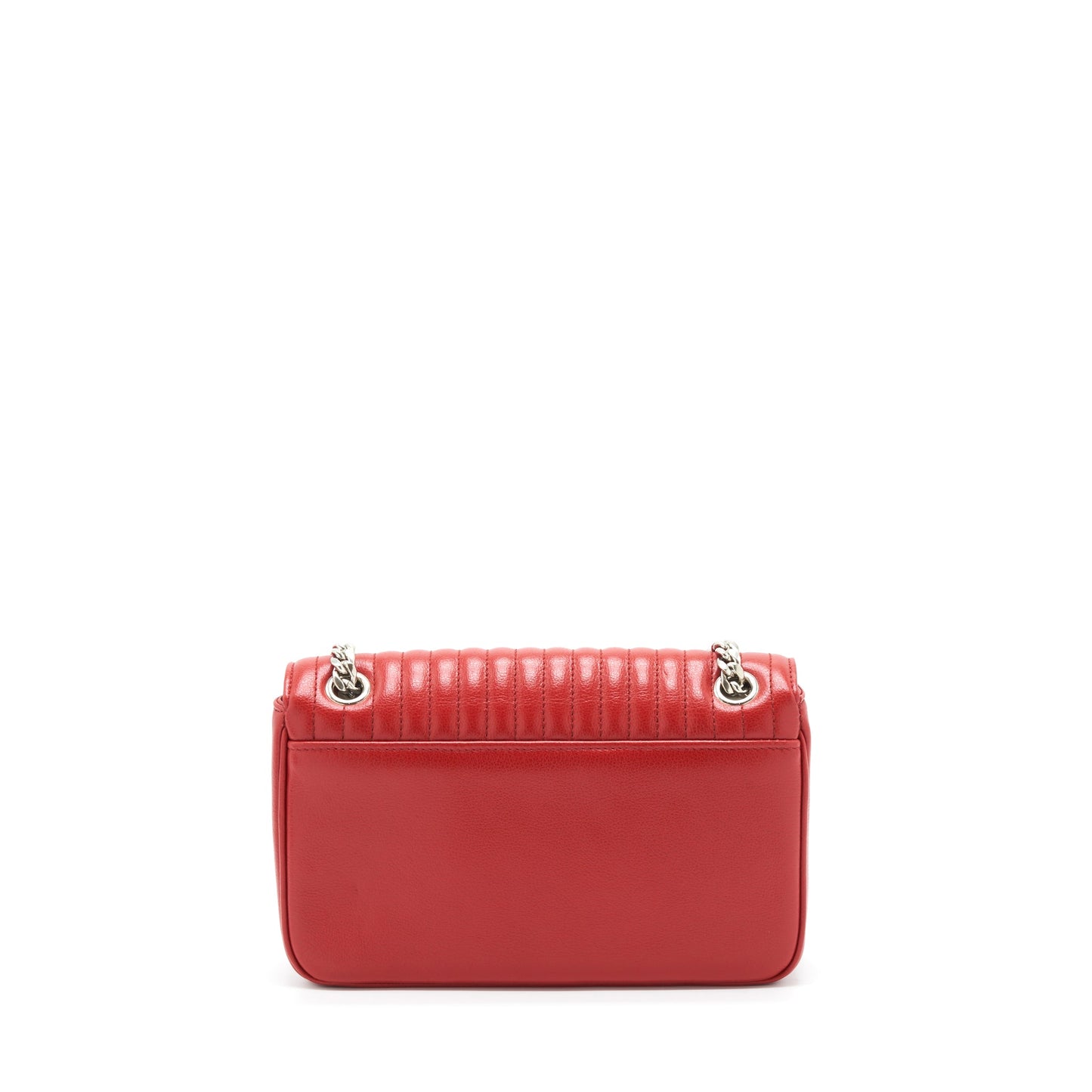 Prada GlacÃ© Crossbody Purse Calfskin Red