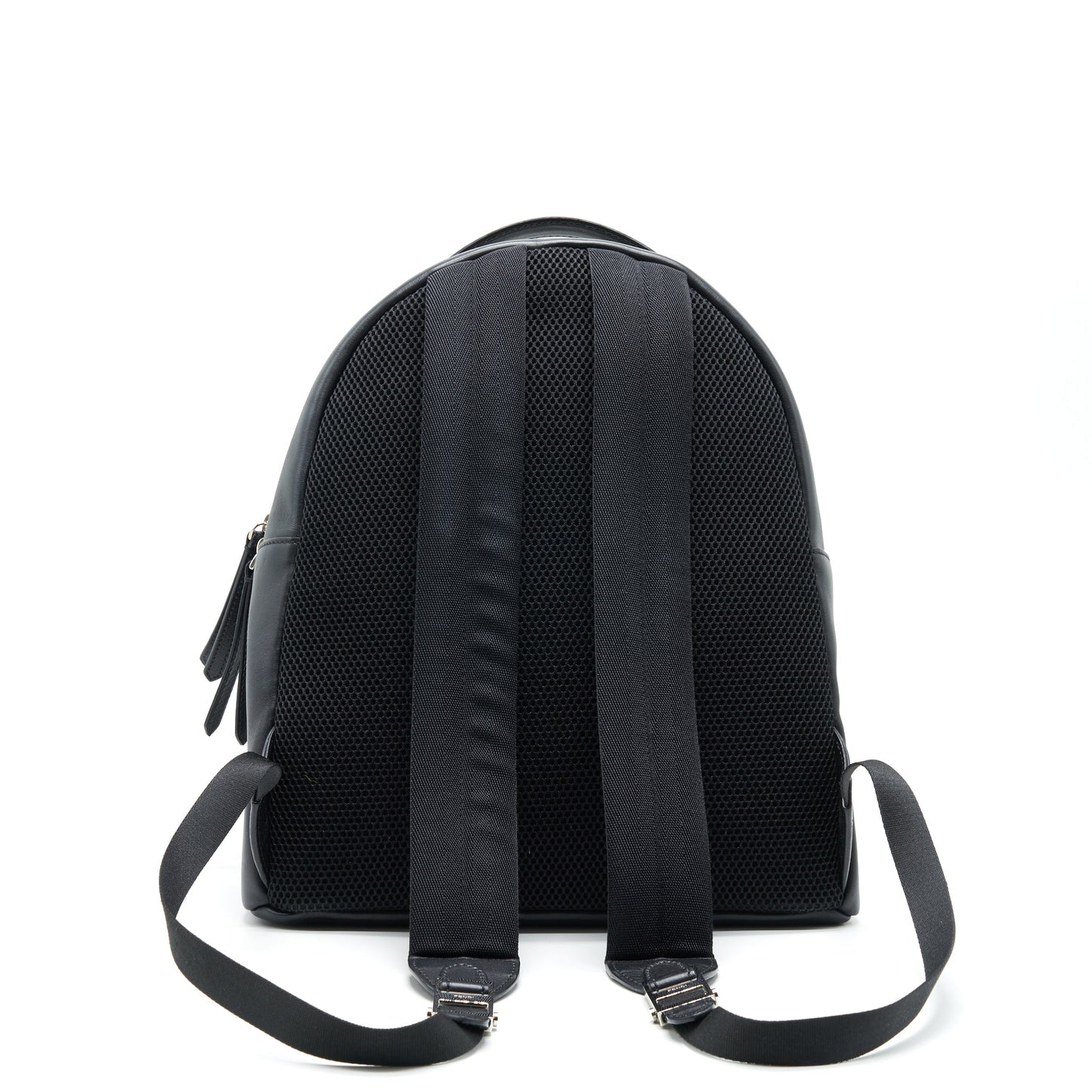 FENDI MONSTER BACKPACK BLACK YELLOW