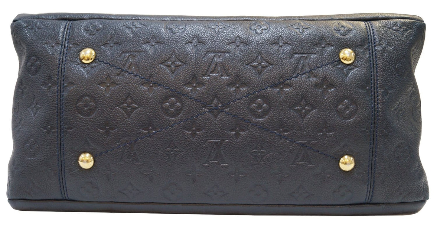 Louis Vuitton Empreinte Artsy MM Blue Infini Monogram Shoulder Bag