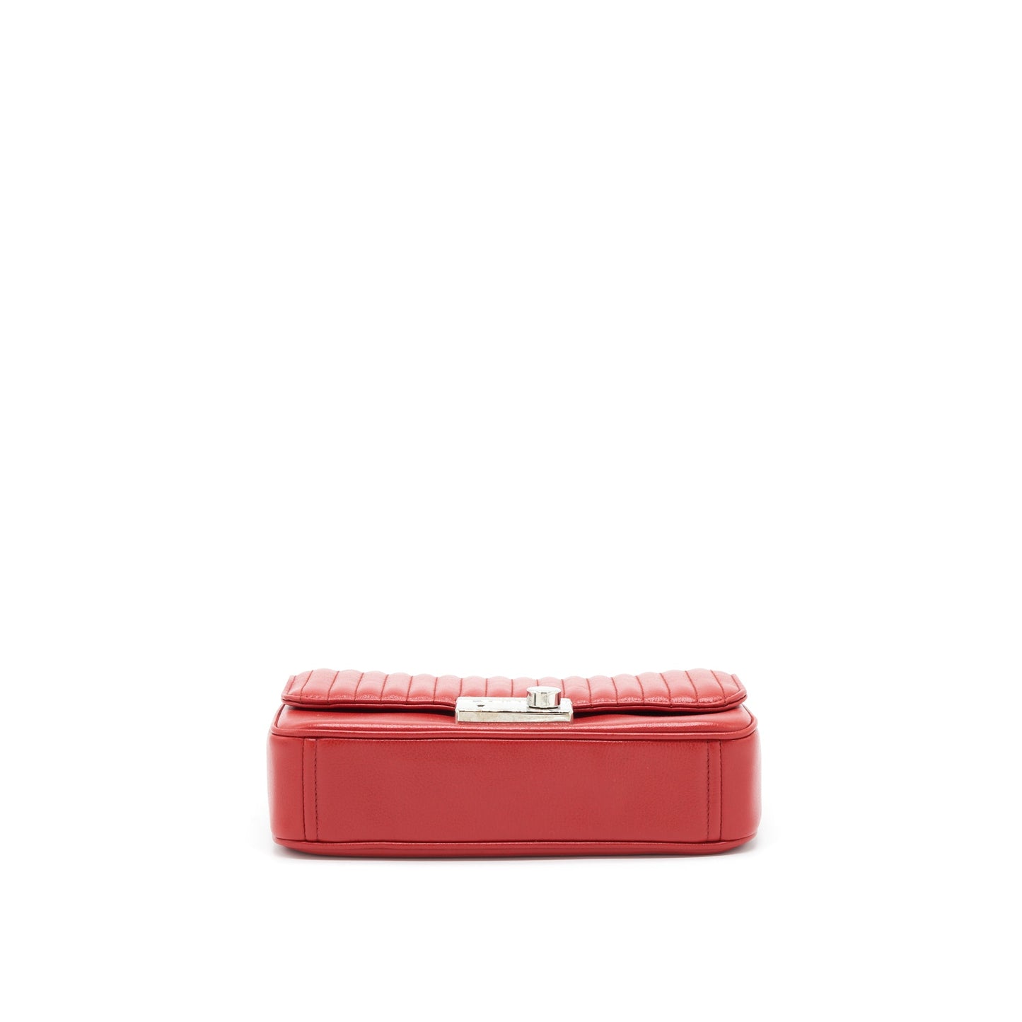 Prada GlacÃ© Crossbody Purse Calfskin Red