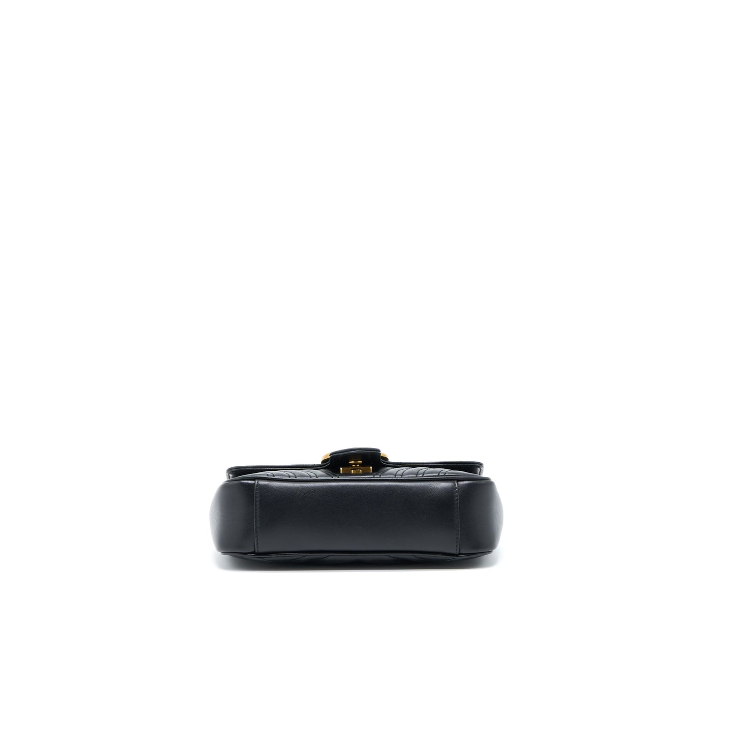 Gucci Small Marmont Mini Purse Calfskin Black
