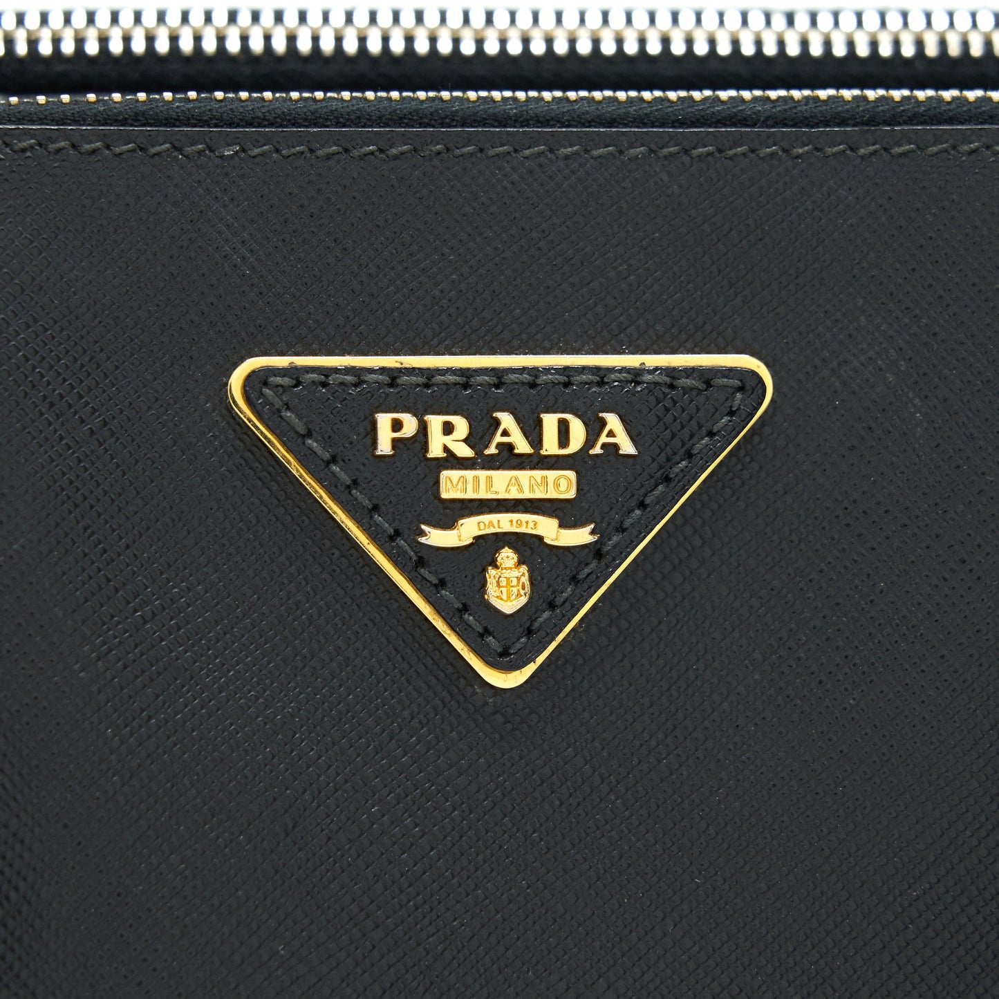 PRADA SAFFIANO TOTE BAG IN BLACK