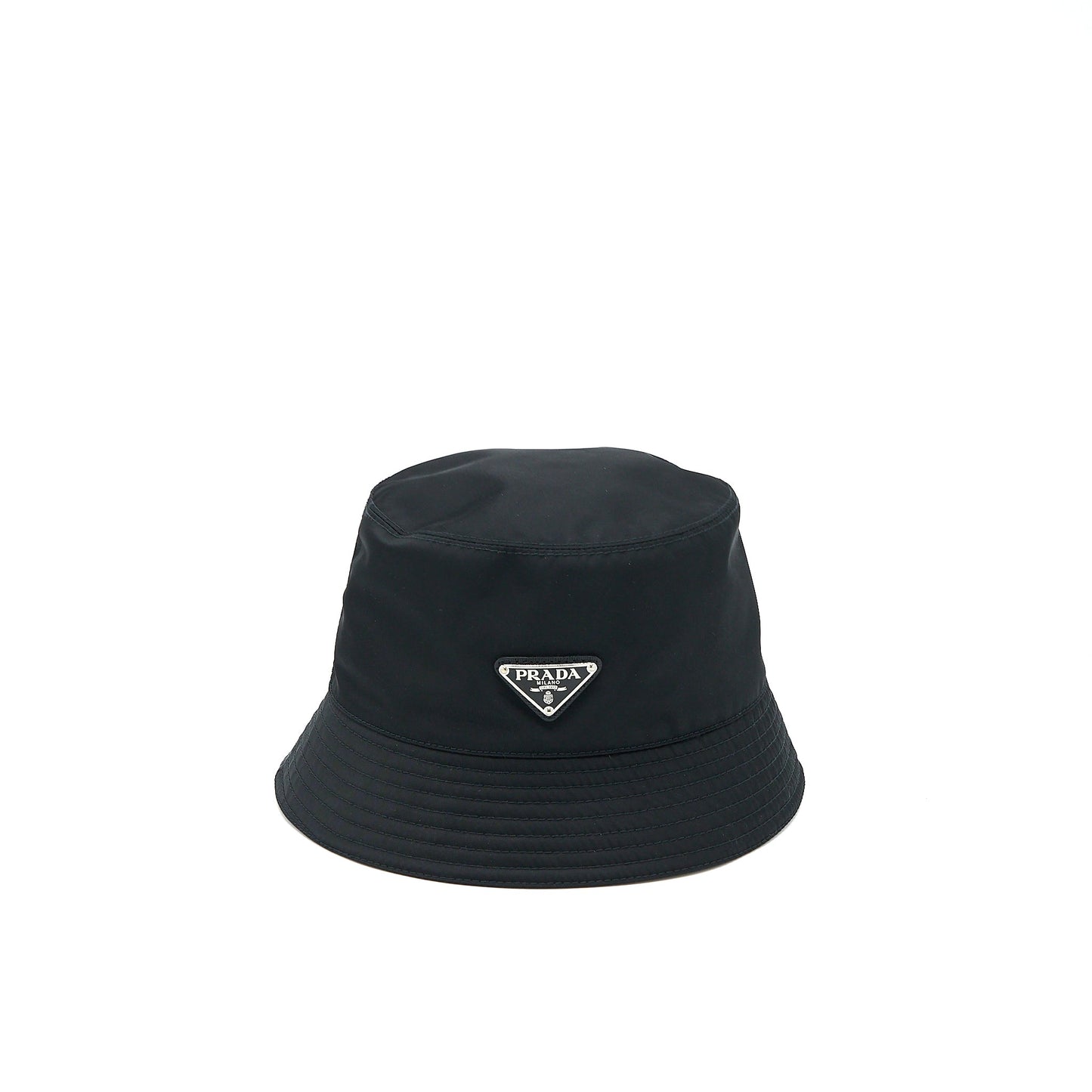 Prada Size S Bucket Hat Re-Nylon Black