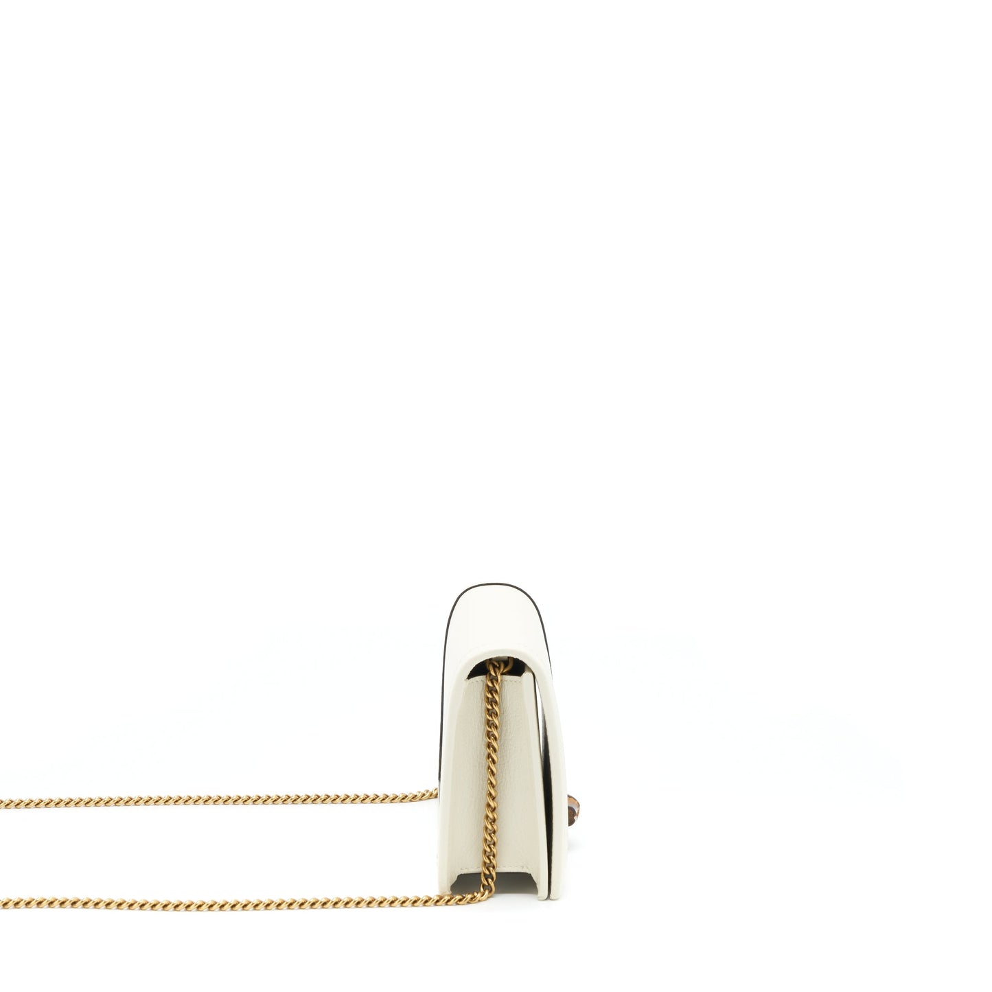 Gucci Diana Mini Purse with Bamboo White