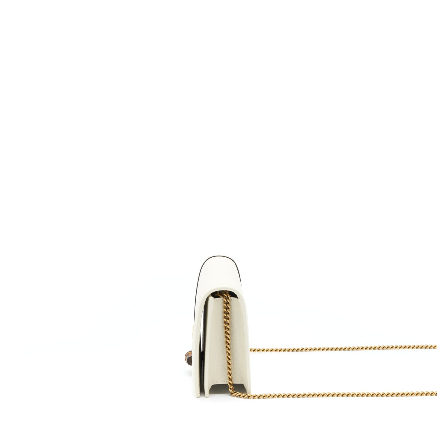 Gucci Diana Mini Purse with Bamboo White