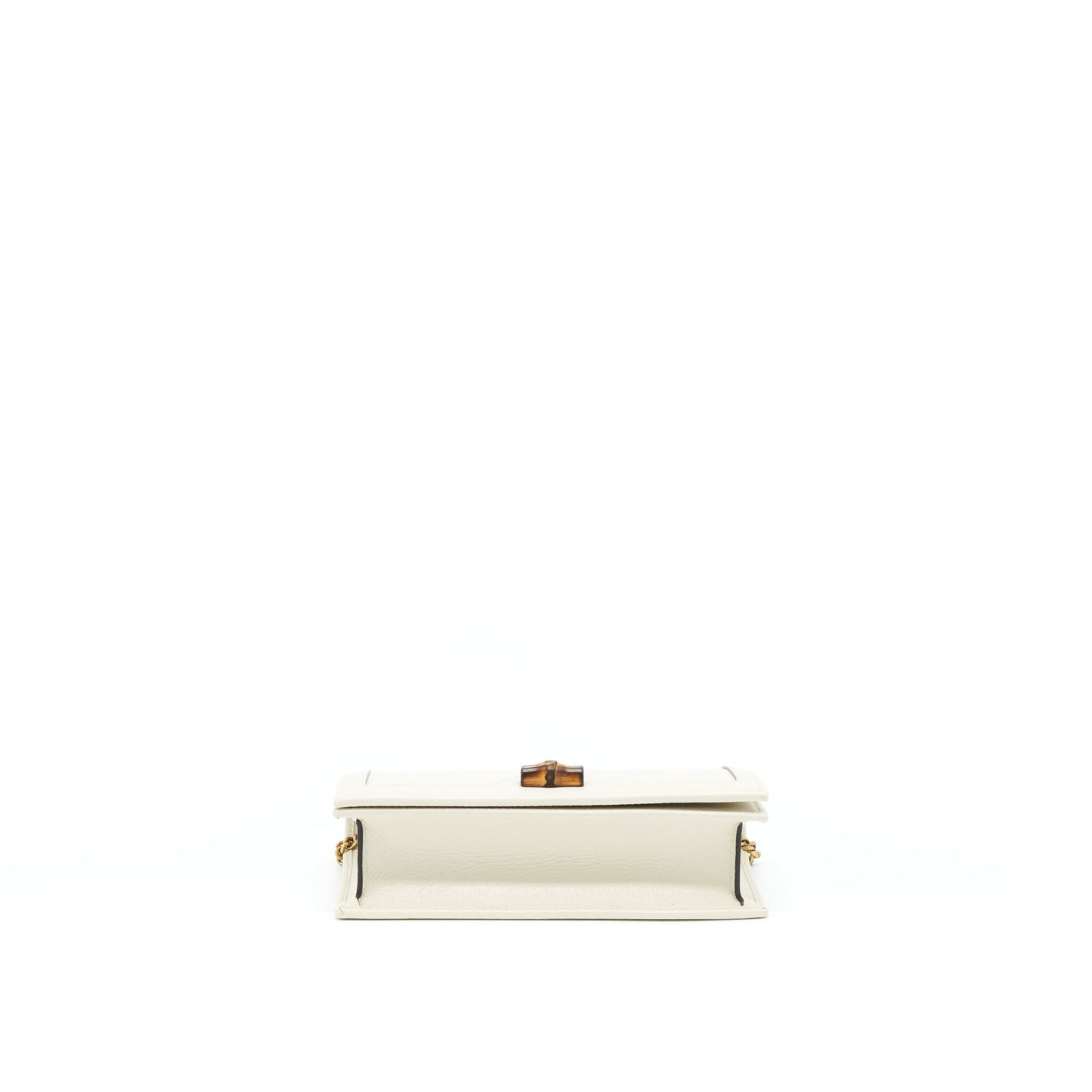 Gucci Diana Mini Purse with Bamboo White