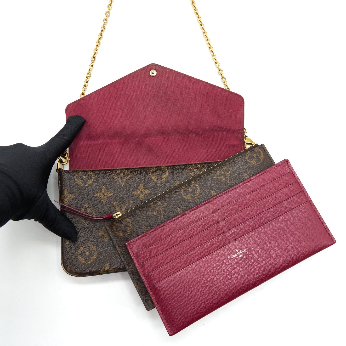Louis Vuitton Felicie Pochette Monogram Canvas