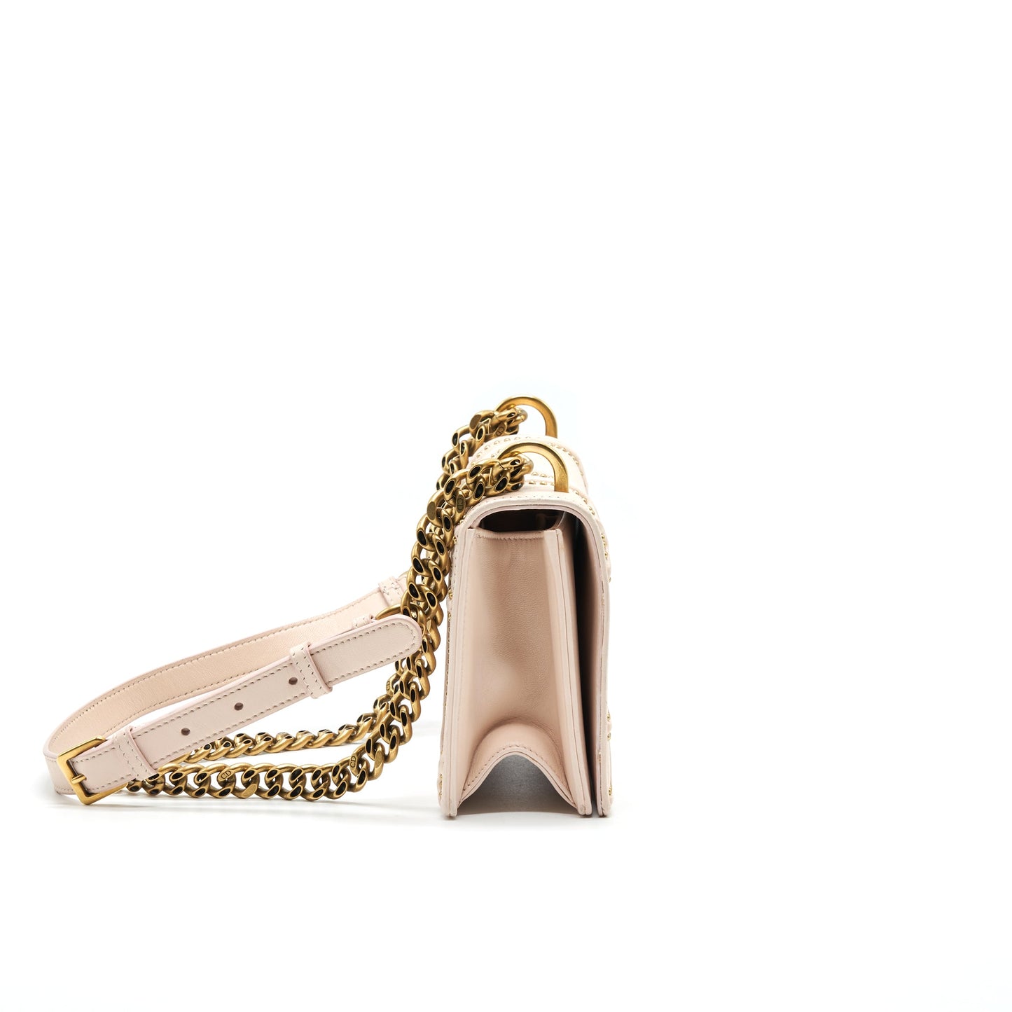 Dior Small Studded Diorama Beige with