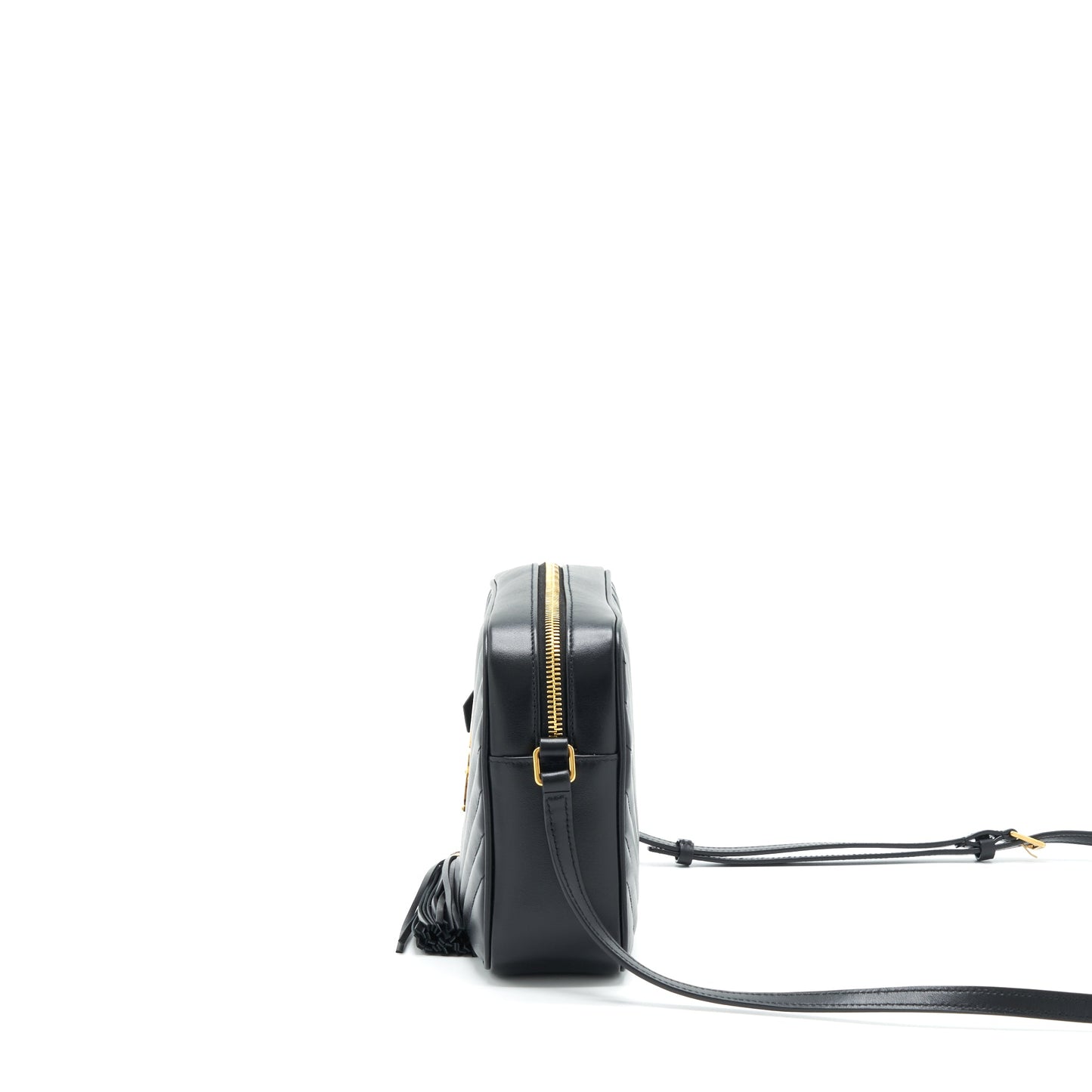 Saint Laurent/ Lou Camera Purse Calfskin Black