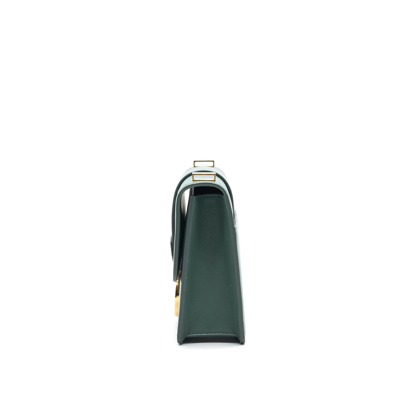 Dior 30 Montaigne Medium Flap Purse Green with