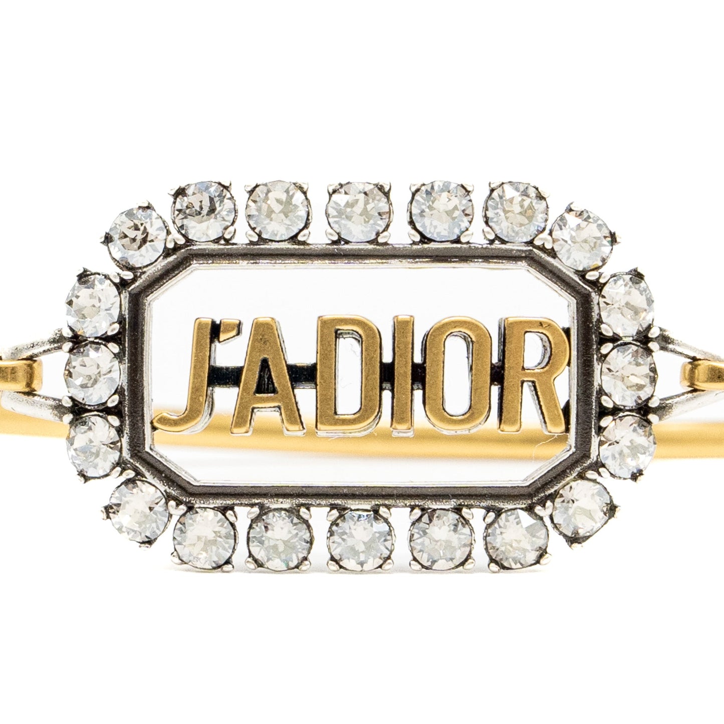 Dior JâADIOR Bangle Bracelet Crystal/Gold Tone