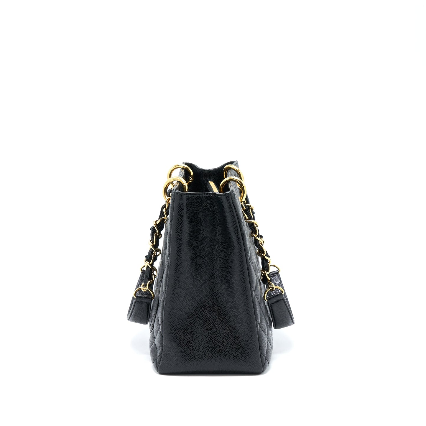 Chanel Grand Shopping Tote Bag Caviar Black GHW