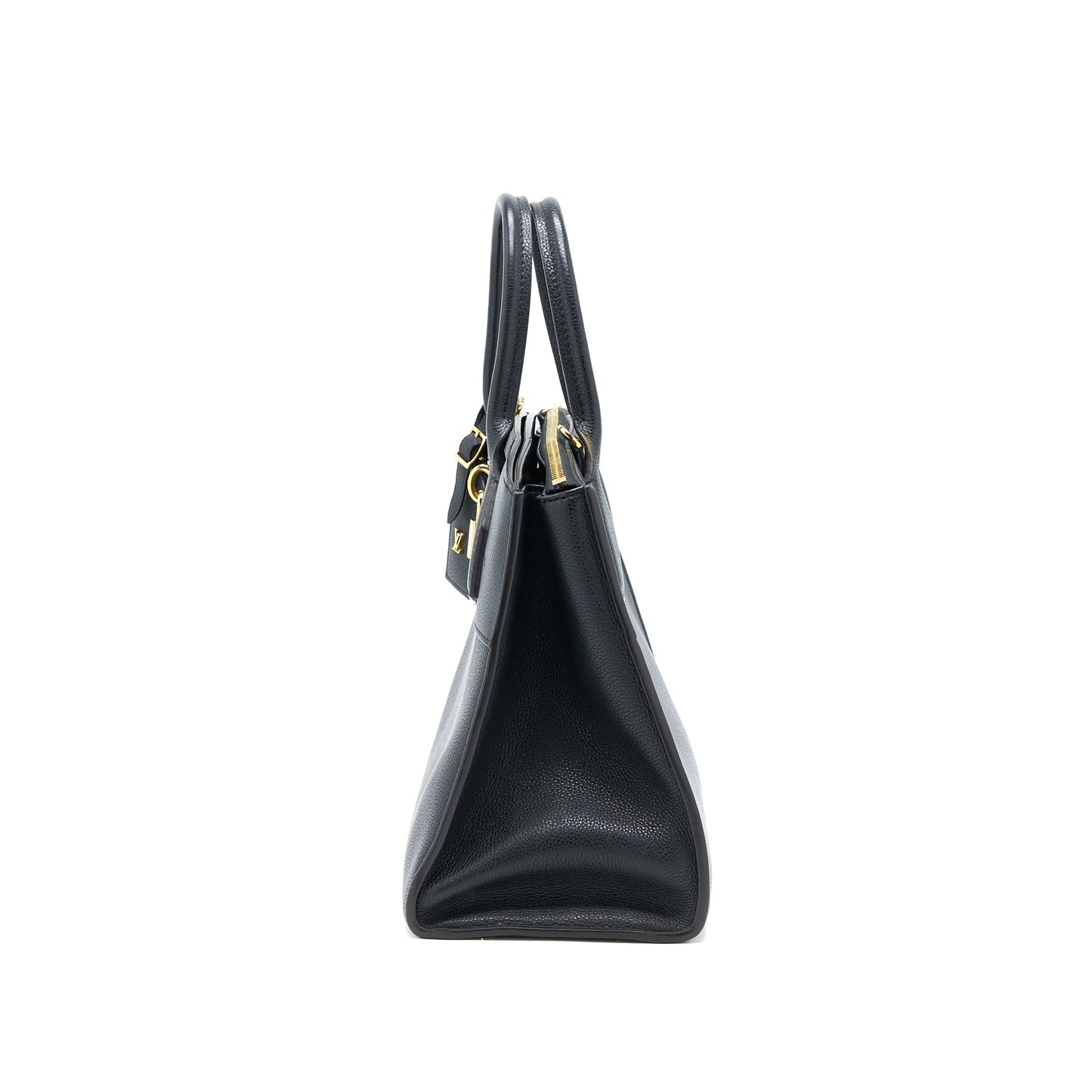 Louis Vuitton City Steamer Grained Calfskin Black