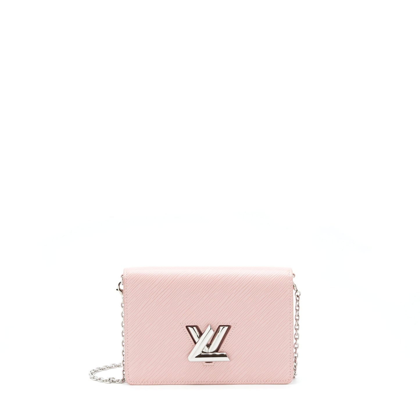 Louis Vuitton Twist Wallet On Chain Epi Pink